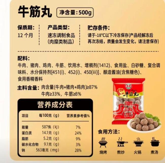 你吃的牛肉丸主料竟然是鸡肉 肉类拼丸真相揭晓