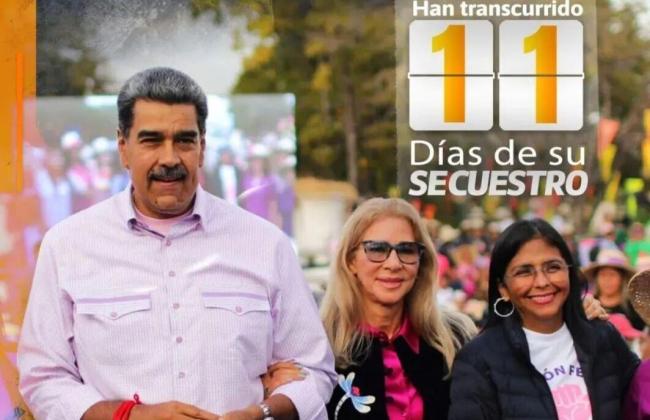 马杜罗社媒更新被强掳70天 委内瑞拉局势动荡