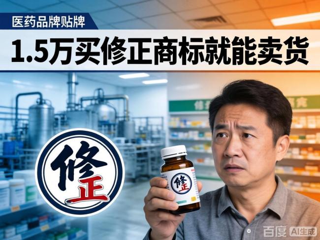 修正药业陷贴牌乱象