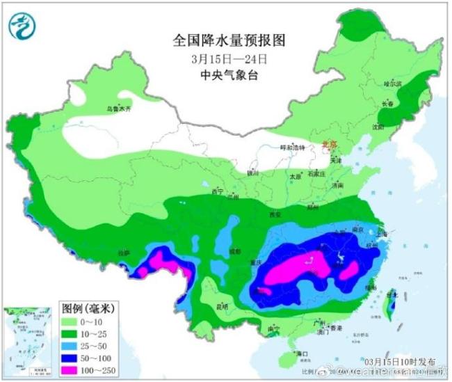 河南开启“阴雨连绵”模式 春意暂退气温低