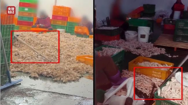 记者暗访“漂白”鸡爪车间 双氧水泡制真相惊人