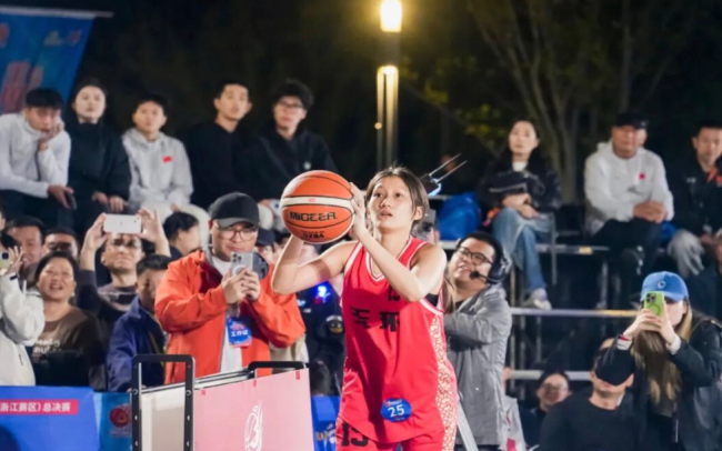 全国大众三分球大赛 篮球魅力闪耀温州