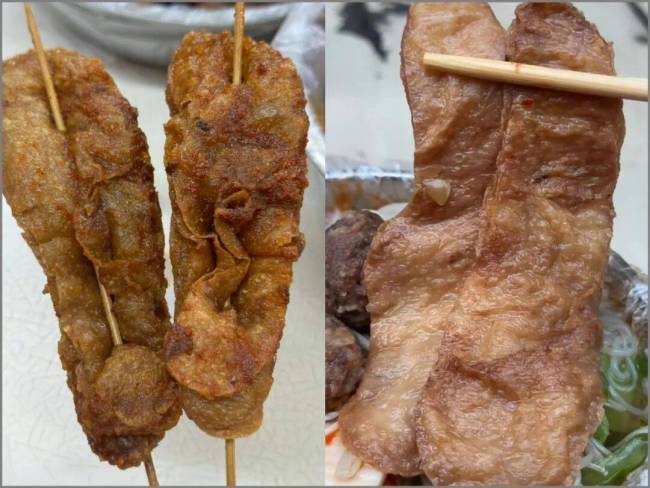 坏了真吃到鞋垫豆干了 新奇美食探索