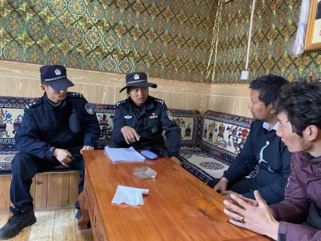 老搭档追念放胆民警额旺格拉 雪域赤忱永不朽