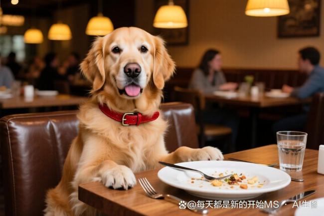 河南商丘带狗就餐女子致歉
