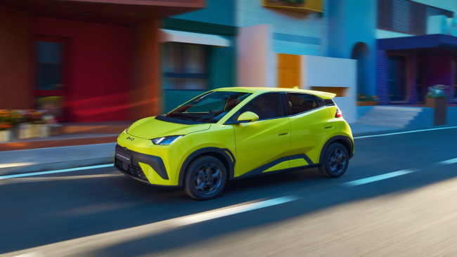 2月欧洲新车销量：比亚迪大涨162%