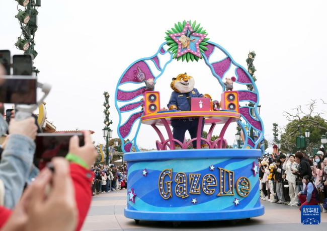 迪士尼落户上海十周年 庆典活动精彩纷呈
