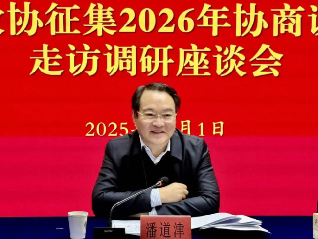 江苏盐城市政协原副主席潘道津被查