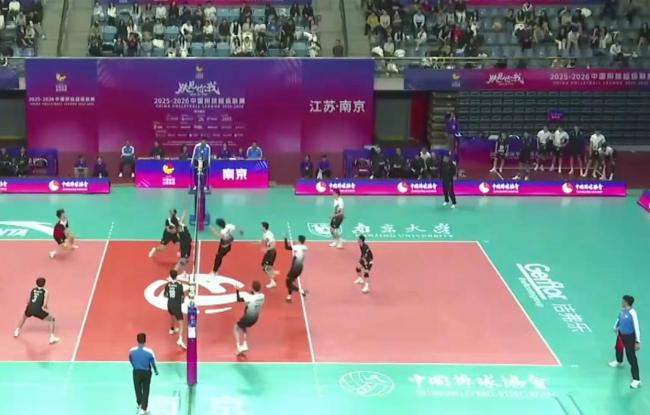 排超联赛季后赛：北京男排客胜江苏队 掌握保级主动权