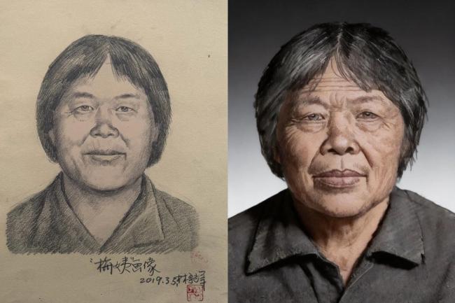 “神笔警探”林宇辉曾三画“梅姨” 坚持与信念