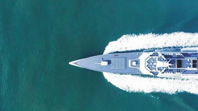 万吨大驱十舰入列 远海战力跃升