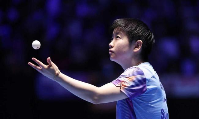 陈幸同乒乓球世界杯首秀 甜蜜赛程迎挑战