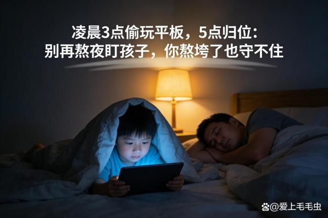 凌晨3点偷平板,家长熬到崩溃