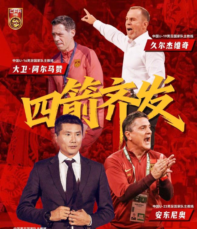 4支国足全线出击!连续6场不输球 各级梯队齐头并进