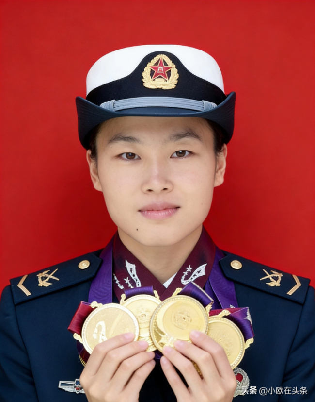 广东惠州姑娘张娜荣立海军一等功