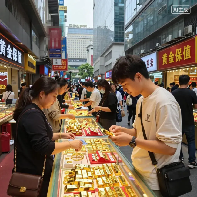 金价过山车水贝商家一夜盈亏超千万 市场情绪微妙波动