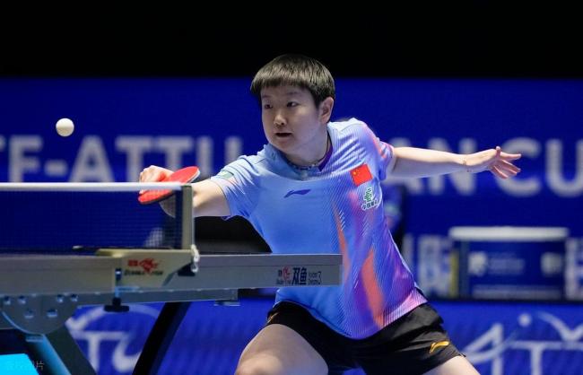 逼出最强孙颖莎的高达才17岁