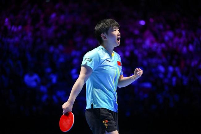 孙颖莎战胜高达晋级4强