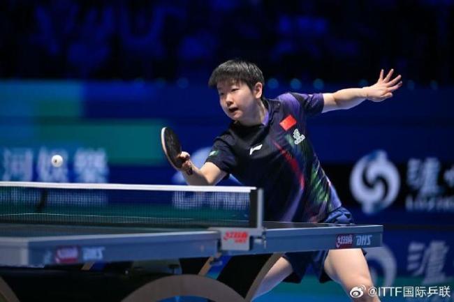 孙颖莎横扫温特晋级决赛