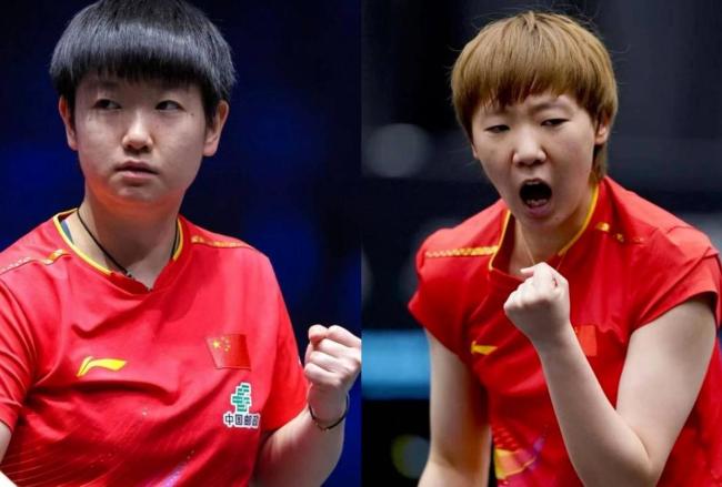 郭焱感谢孙颖莎王曼昱:女乒双保险 半决赛逆转晋级