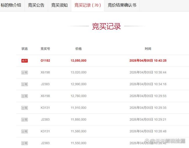 一辆无法上牌布加迪威航拍出1305万 豪车拍卖引发热议