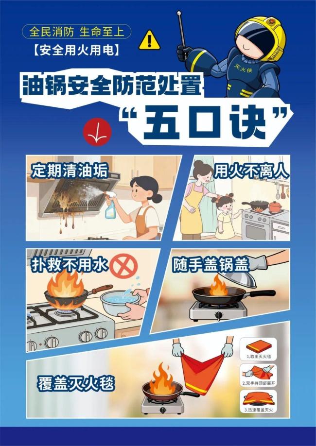 油锅起火3分钟蔓延成灾 这些漏洞千万要避免