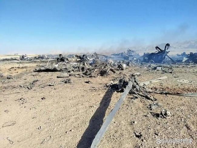 伊朗打击奏效，美十二架战机葬身伊朗