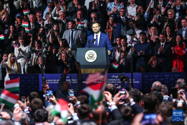 美国副总统万斯访问匈牙利 力挺欧尔班