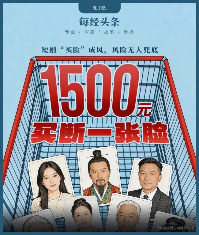 1500元买断一张脸，AI短剧“买脸”成风，人脸成为新交易标的 - 漫剧网