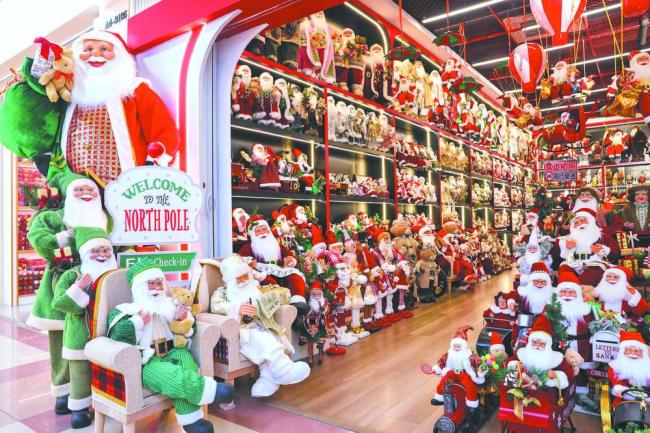 义乌圣诞商品采购潮提前到来