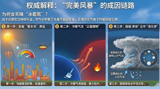 4月武汉为什么会出现冰雹 突发强对流天气揭秘