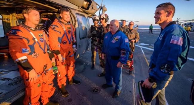 美宇航员出舱后为何不用被抬着走 飞行任务时间决定