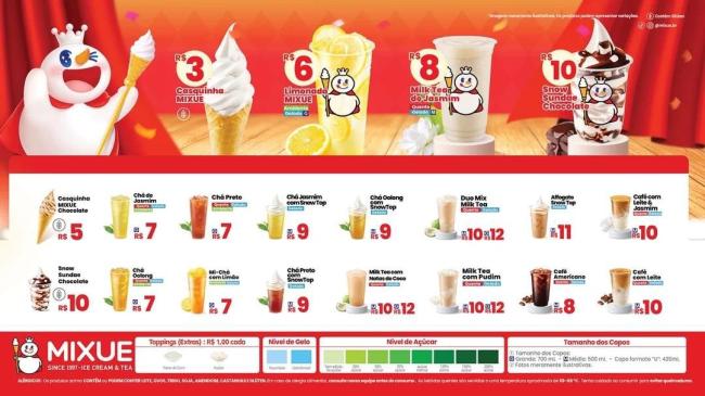 蜜雪冰城南美首店开业 排队2小时 低价亲民引热潮