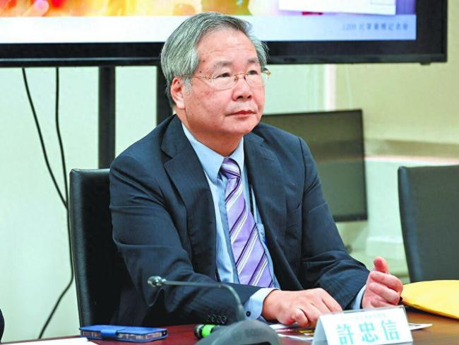 许忠信递补民众党不分区民代 曾两度参选台南市长