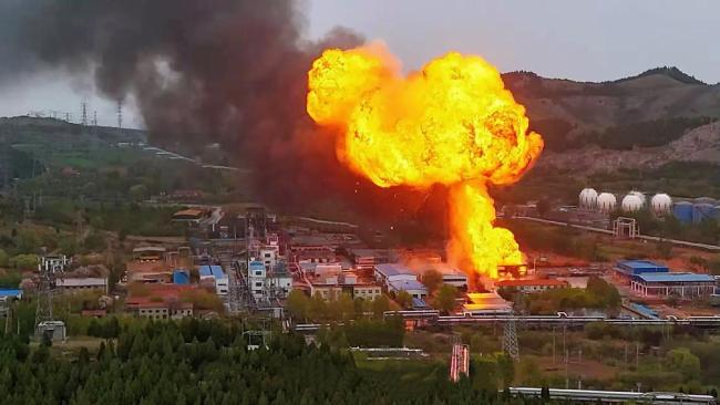 淄博一化工廠爆炸 官方通報(bào) 明火已撲滅無傷亡