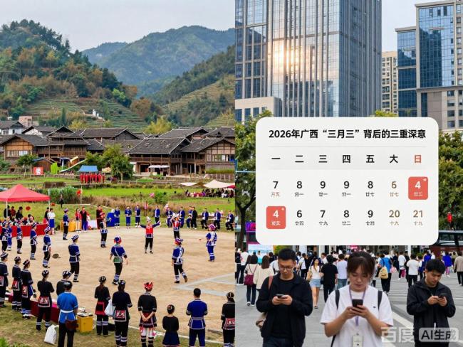 广西三月三把外地网友羡慕哭了 4天连休引热议