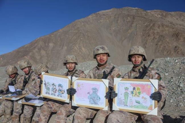 戍边战士给郑州小学生回信 跨越万里的温暖回应