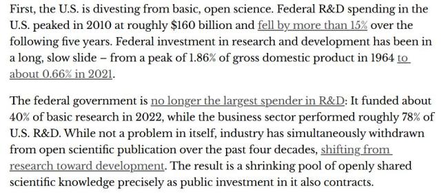 美学者：全球科技格局迎来结构性变化 中国科研实力快速上升