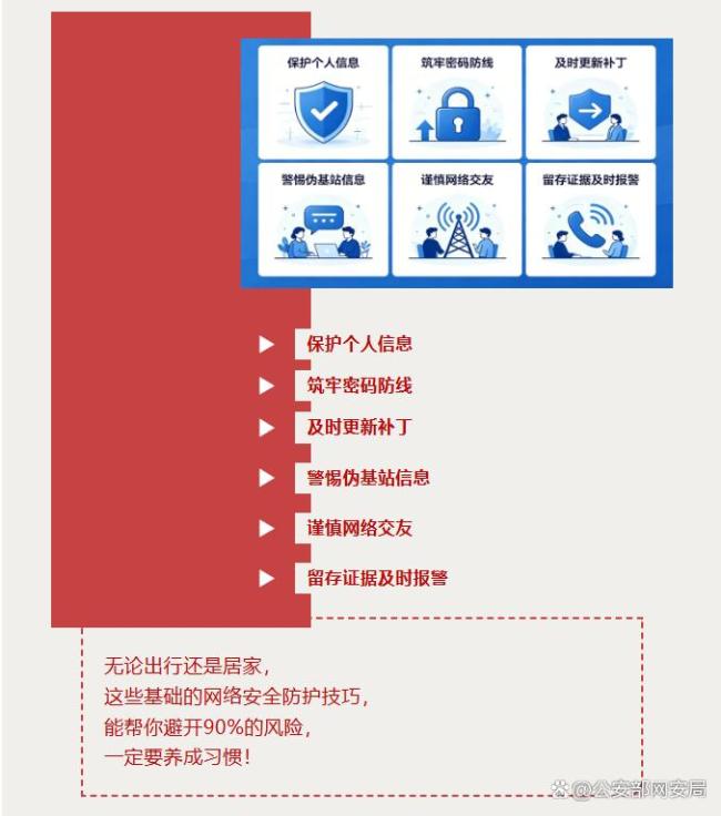 网警发出“五一”假期网络安全指南 假期放松不松懈