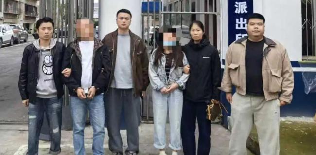 桃源公安抓获7名涉诈嫌疑人