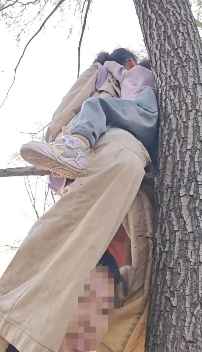 水库放水21人被困 有人爬树避险 消防紧急救援