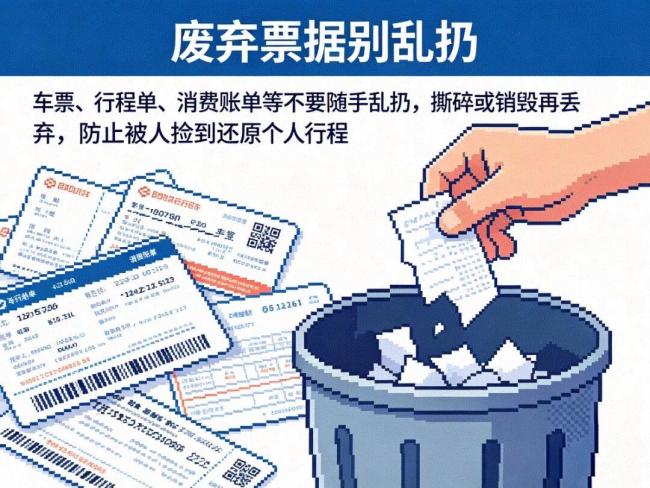 教唆:你的个东谈主信息很可能即是这么流露的 五一出游需严慎