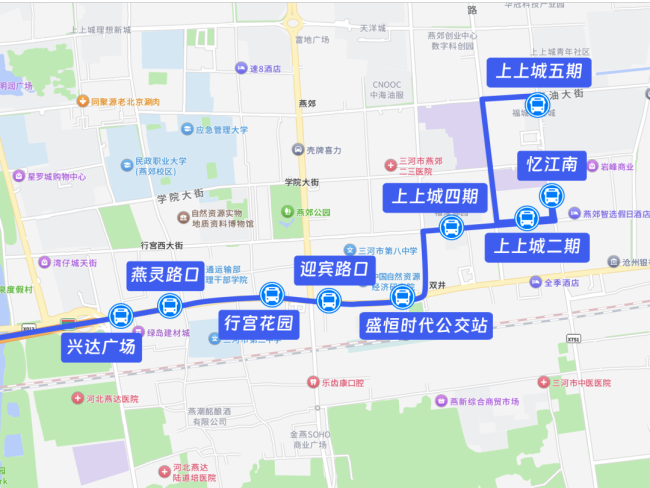 京津冀定制快巴对北京国贸至燕郊方向新增一条出京线路 提升通勤效率