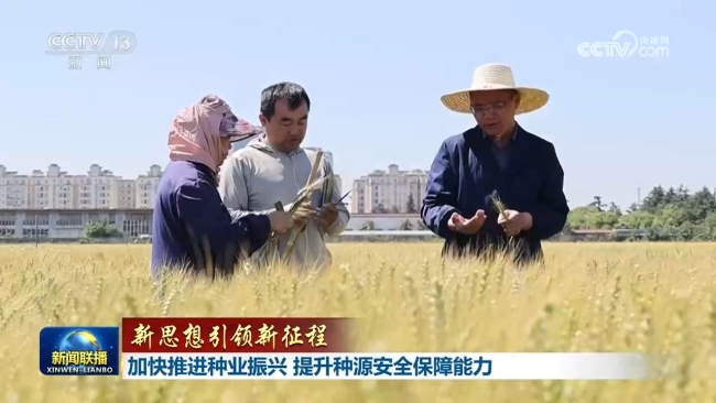 【新思想引领新征程】加快推进种业振兴 提升种源安全保障能力