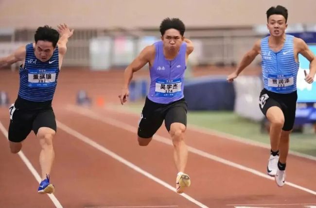儋州小伙吴学杰百米跑出10.18秒 刷新海南纪录