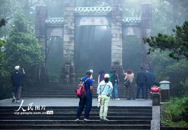 江西廬山：云海景觀美如畫