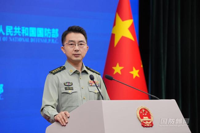 国防部：坚决维护领土主权和海洋权益 反对非法建设活动