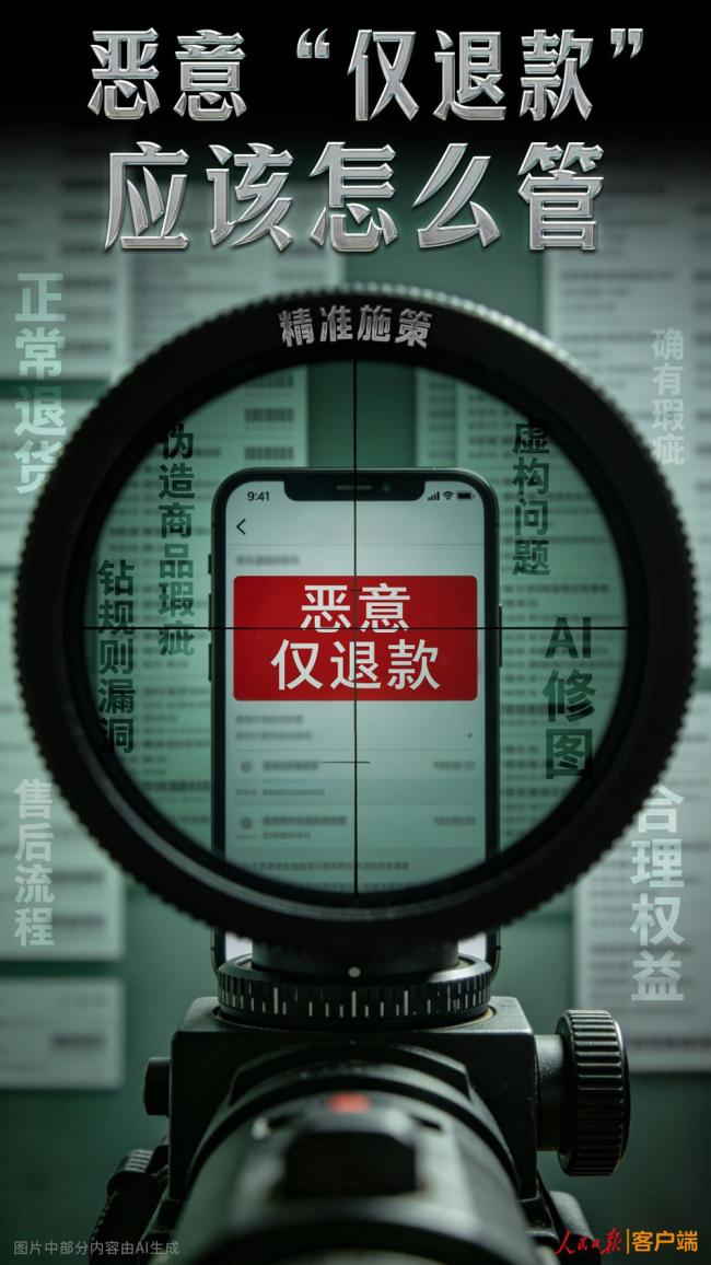 人民日报评恶意仅退款乱象
