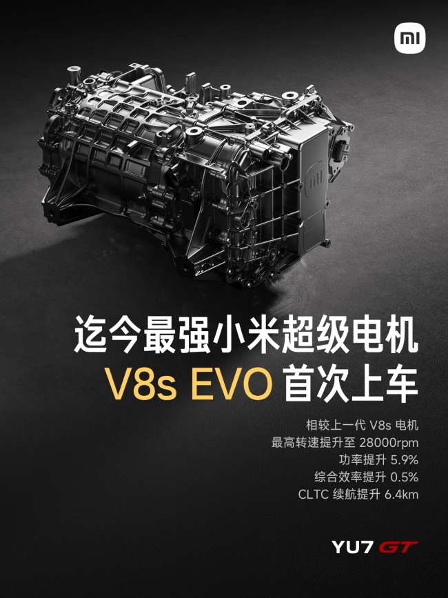 迄今最强小米超级电机首次上车