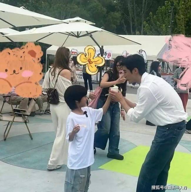 姜潮麦迪娜7岁儿子颜值 遗传基因开挂